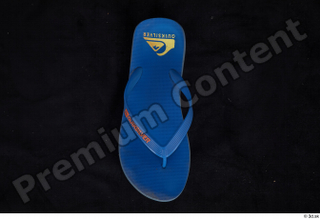 Clothes   265 blue flip flop casual shoes 0001.jpg